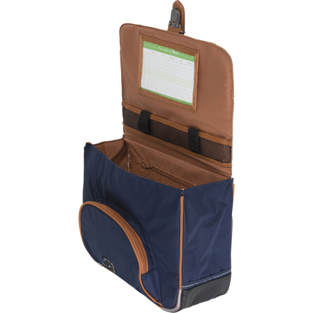 Cartable Camille marine Tann’s - 35 cm