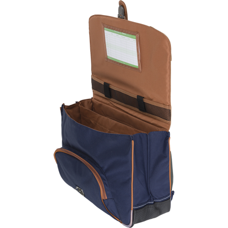 Cartable Camille marine Tann’s - 38 cm