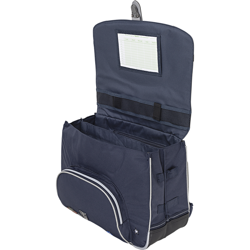 Cartable poche gourde Elliott marine Tann’s - 38 cm