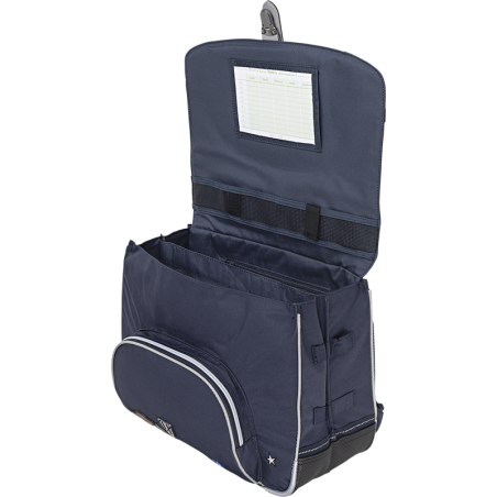 Cartable poche gourde Elliott marine Tann’s - 38 cm