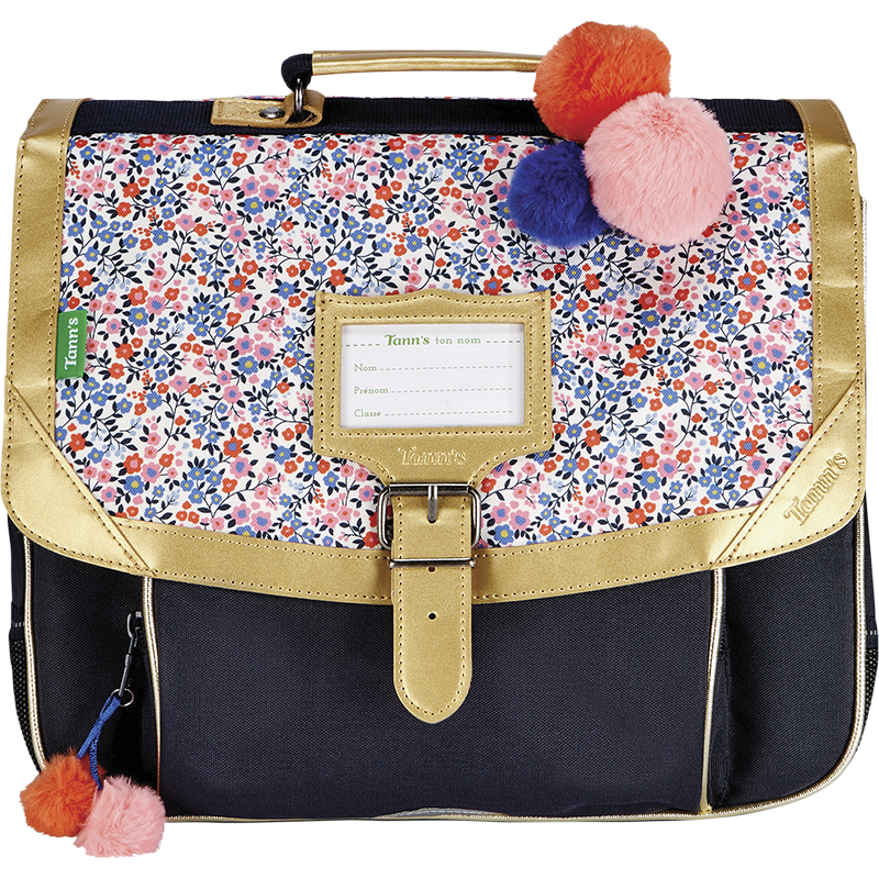 Cartable Antonia bleu Tann’s - 35 cm