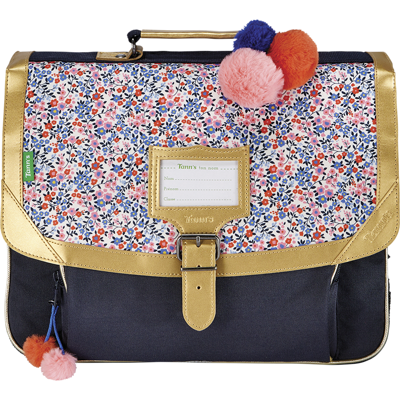 Cartable Antonia bleu Tann’s - 38 cm