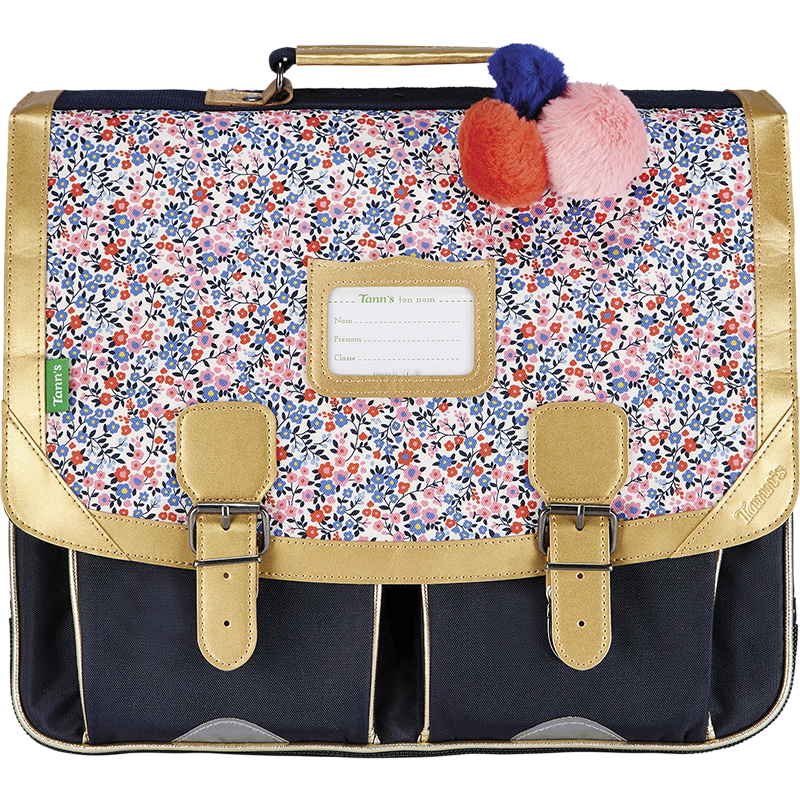 Cartable Antonia bleu Tann’s - 41 cm