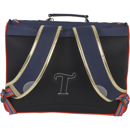 Cartable Leïla marine Tann’s - 41 cm