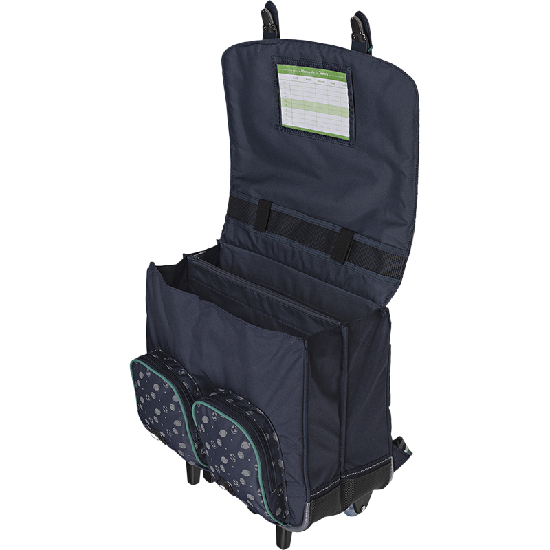 Cartable trolley Alexandre vert Tann’s - 41 cm