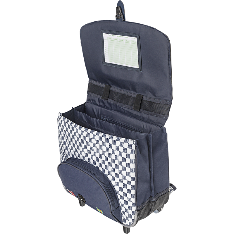 Cartable trolley Mathéo bleu Tann’s - 38 cm