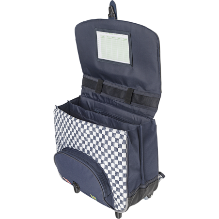 Cartable trolley Mathéo bleu Tann’s - 38 cm