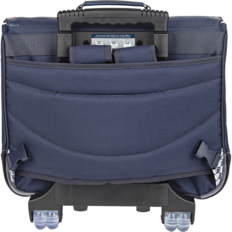 Cartable trolley Mathéo bleu Tann’s - 41 cm