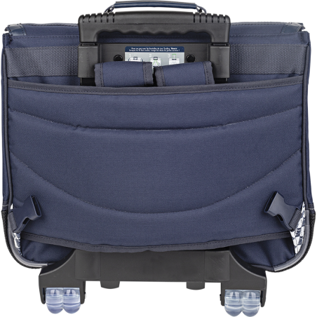 Cartable trolley Mathéo bleu Tann’s - 41 cm