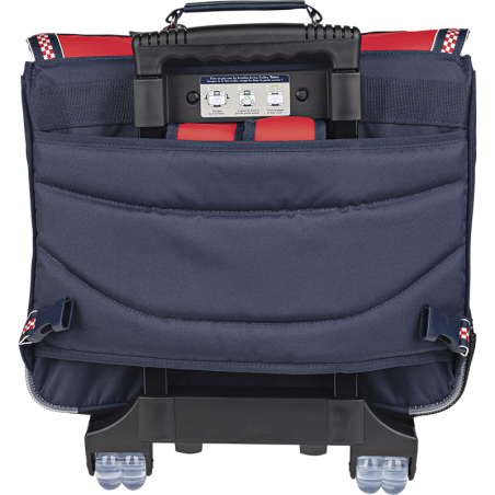 Cartable trolley Noé bicolore Tann’s - 41 cm