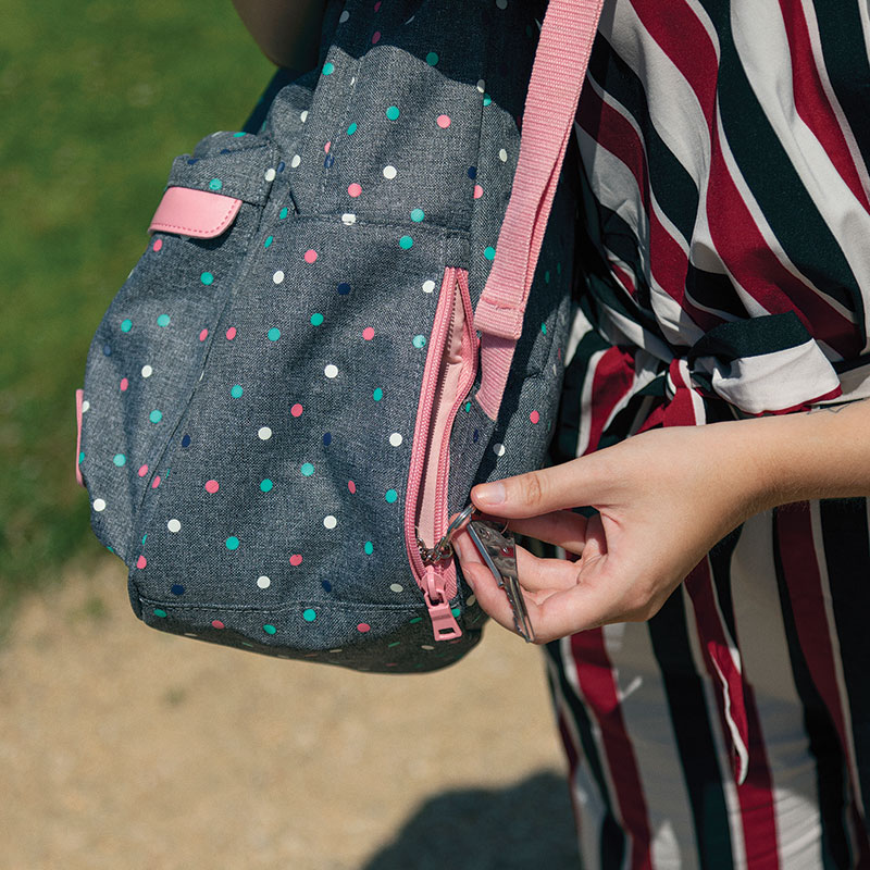 Sac à dos Mathéo bleu Tann’s - M - 1 compartiment