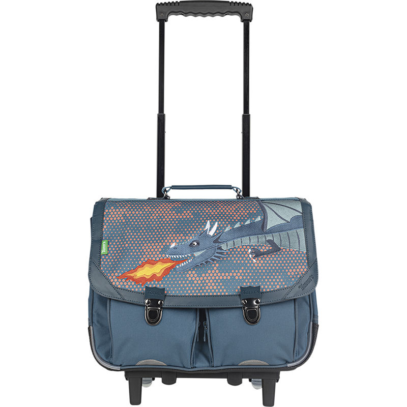 Cartable trolley Lenny bleu Tann’s - 38 cm