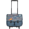 Cartable trolley Lenny bleu Tann’s - 38 cm