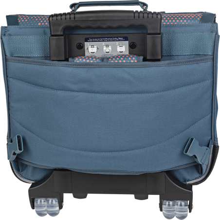 Cartable trolley Lenny bleu Tann’s - 38 cm