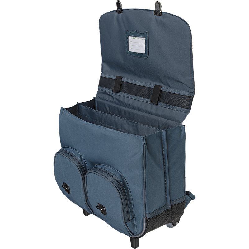 Cartable trolley Lenny bleu Tann’s - 38 cm