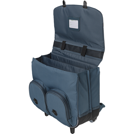 Cartable trolley Lenny bleu Tann’s - 38 cm