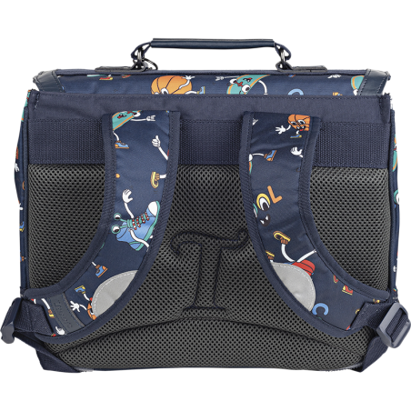 Cartable Robin multicolore Tann’s - 32 cm