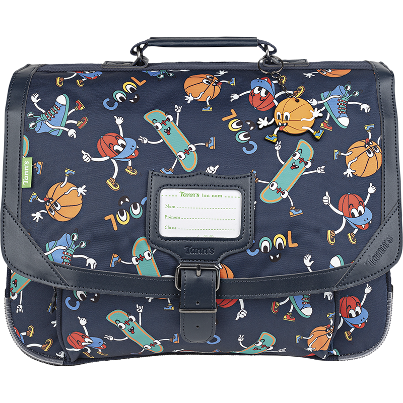 Cartable Robin multicolore Tann’s - 38 cm