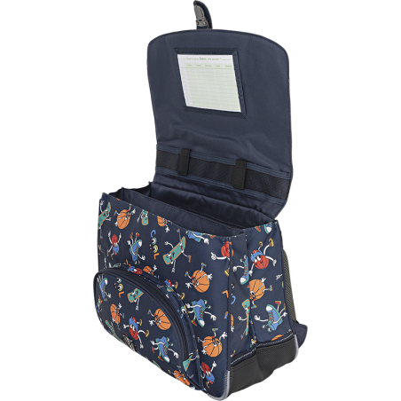 Cartable Robin multicolore Tann’s - 38 cm