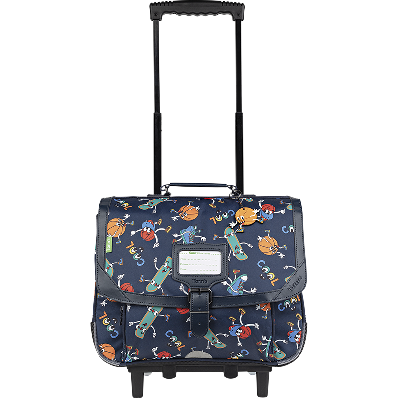 Cartable trolley Robin multicolore Tann’s - 38 cm