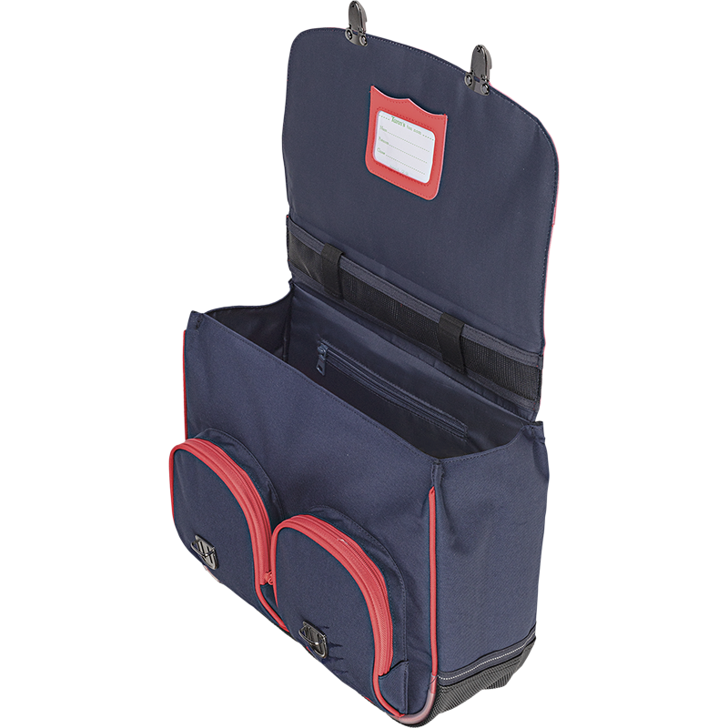 Cartable Aaron bicolore Tann’s - 35 cm