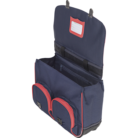 Cartable Aaron bicolore Tann’s - 35 cm