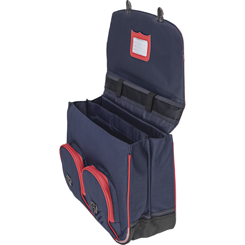 Cartable Aaron bicolore Tann’s - 38 cm