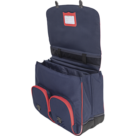 Cartable Aaron bicolore Tann’s - 41 cm