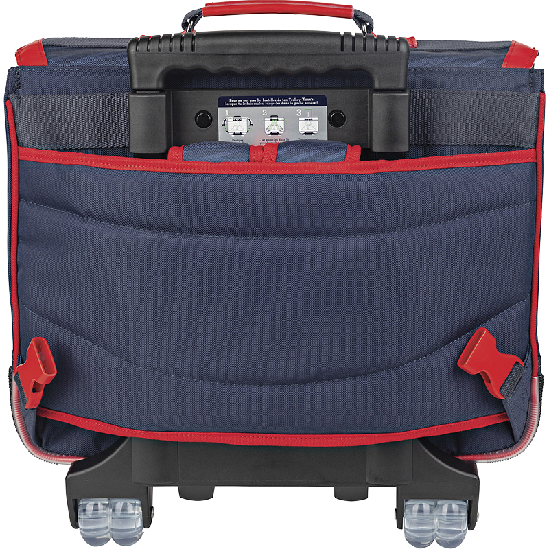 Cartable trolley Aaron bicolore Tann’s - 38 cm