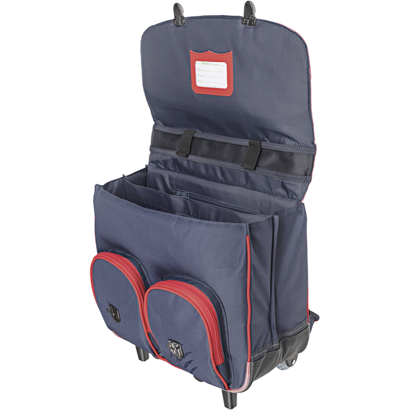 Cartable trolley Aaron bicolore Tann’s - 38 cm