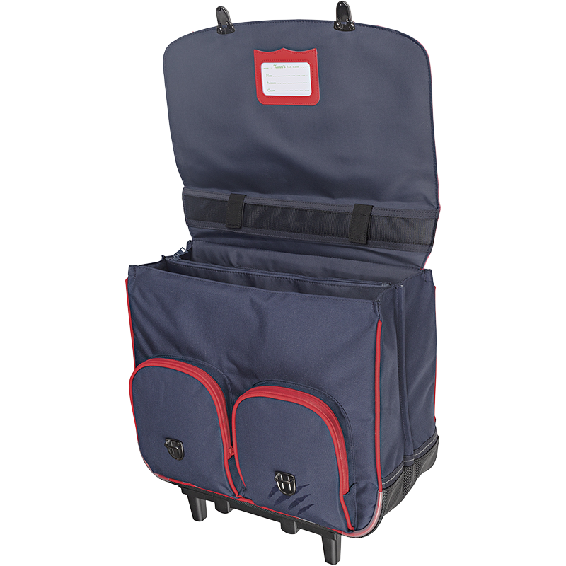 Cartable trolley Aaron bicolore Tann’s - 41 cm