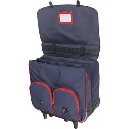 Cartable trolley Aaron bicolore Tann’s - 41 cm