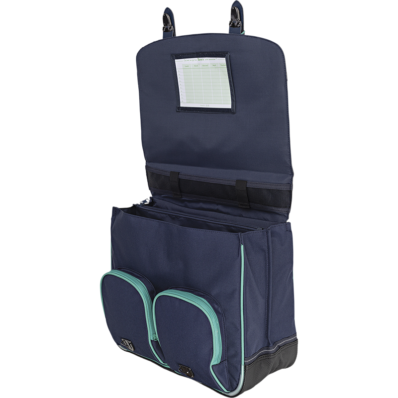 Cartable Anthony bleu Tann’s - 41 cm