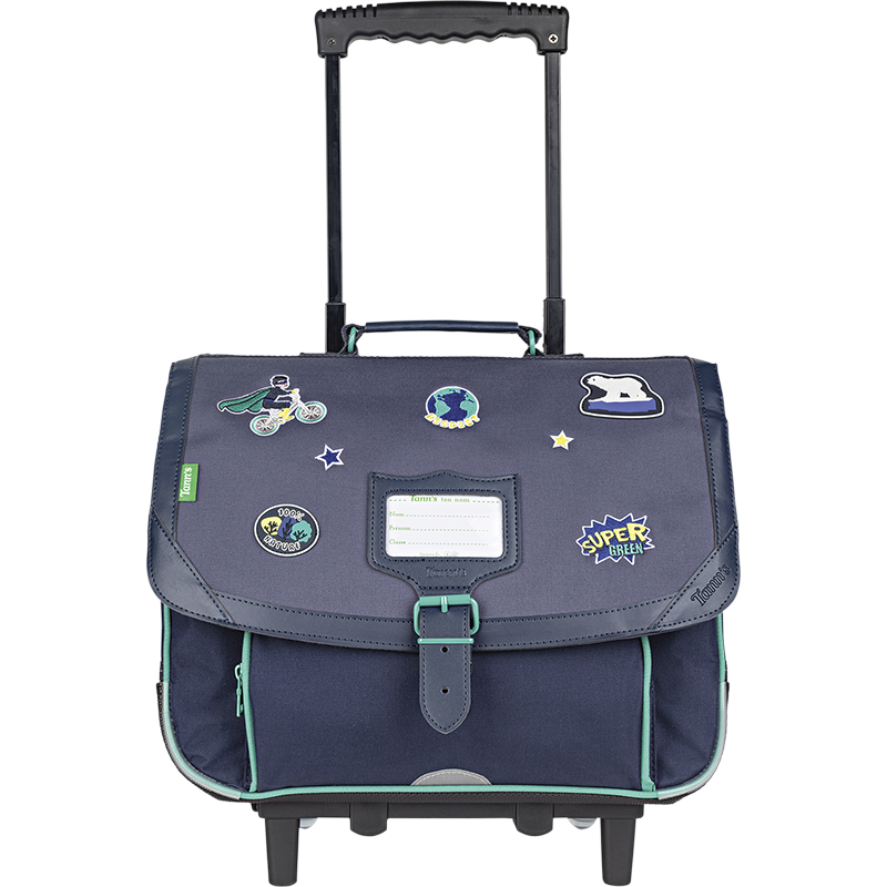 Cartable trolley Anthony bleu Tann’s - 38 cm