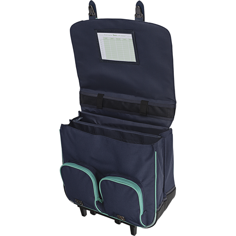 Cartable trolley Anthony bleu Tann’s - 41 cm