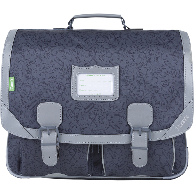 Cartable Owen gris Tann’s - 41 cm