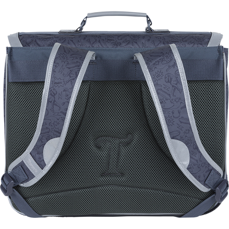 Cartable Owen gris Tann’s - 41 cm