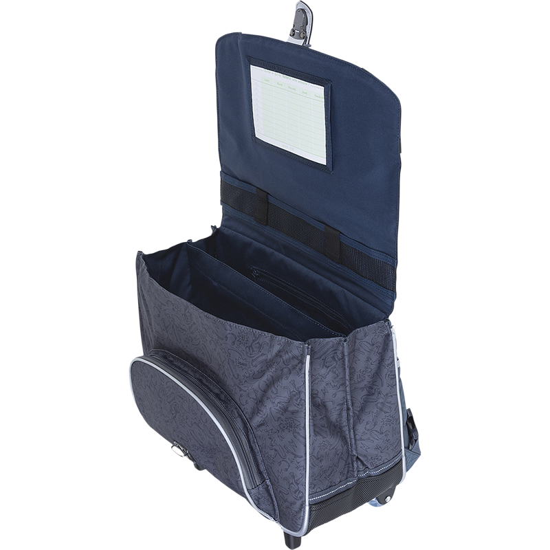 Cartable trolley Owen gris Tann’s - 38 cm