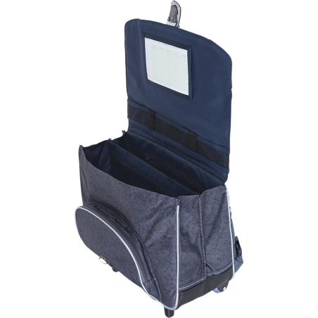 Cartable trolley Owen gris Tann’s - 38 cm