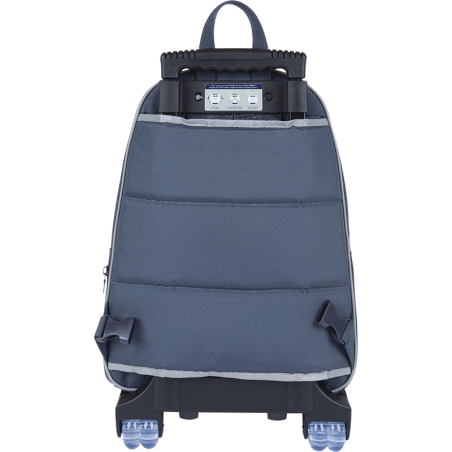 Sac trolley Owen gris Tann’s - 31 cm