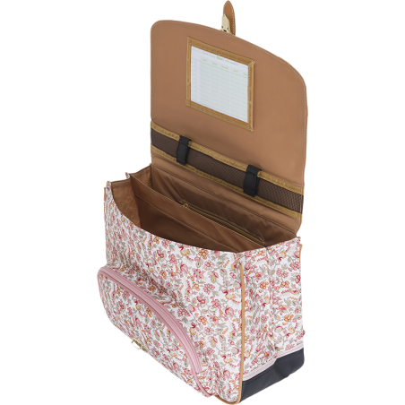 Cartable Capucine rose Tann's x Cyrillus Tann’s - 38 cm