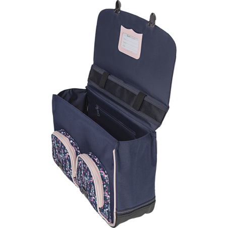 Cartable Assya bleu Tann’s - 35 cm