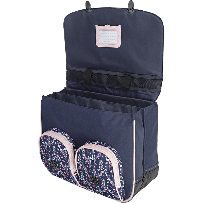 Cartable Assya bleu Tann’s - 38 cm