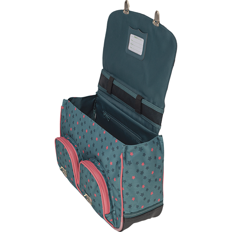 Cartable Salomé vert Tann’s - 35 cm