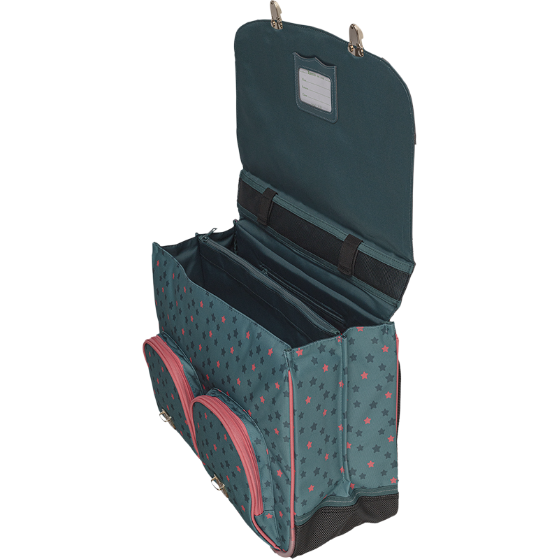 Cartable Salomé vert Tann’s - 41 cm