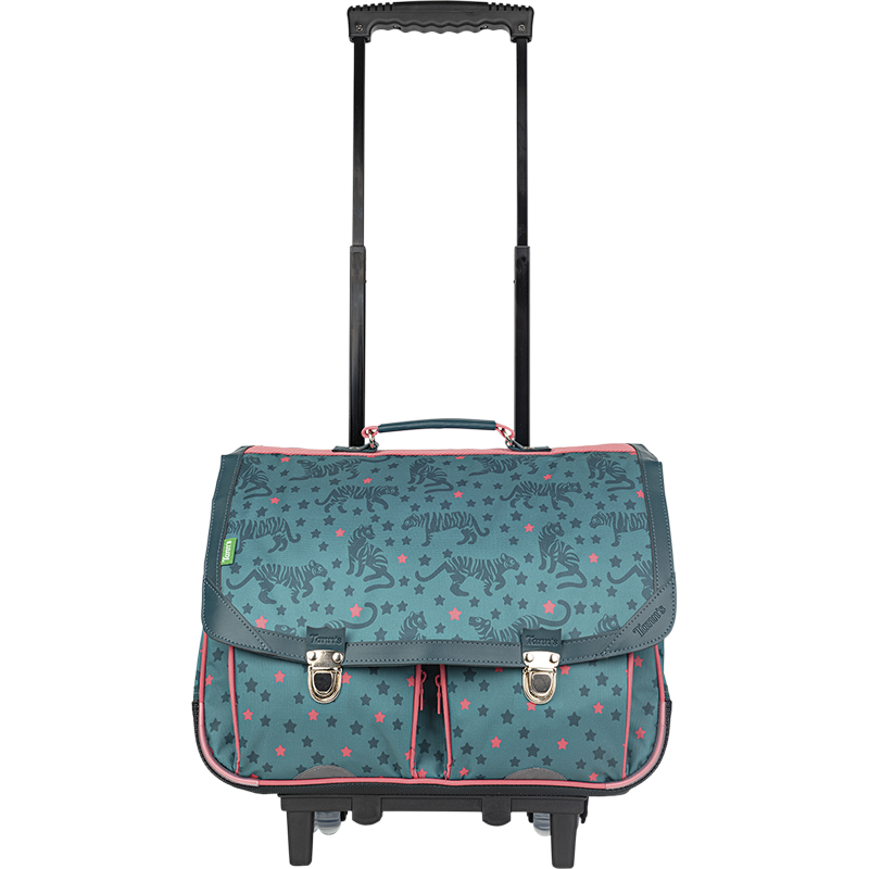 Cartable trolley Salomé vert Tann’s - 41 cm