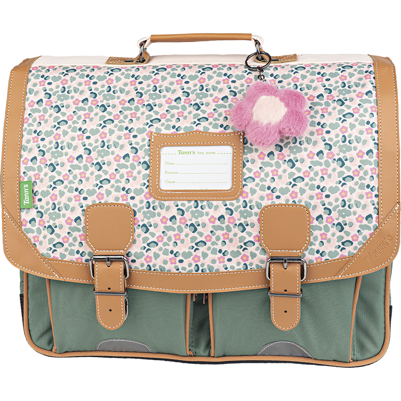 Cartable Iris vert Tann’s - 41 cm