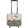 Cartable trolley Iris vert Tann’s - 38 cm