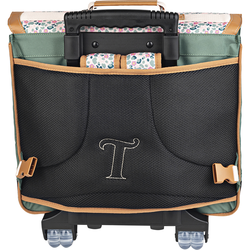 Cartable trolley Iris vert Tann’s - 41 cm