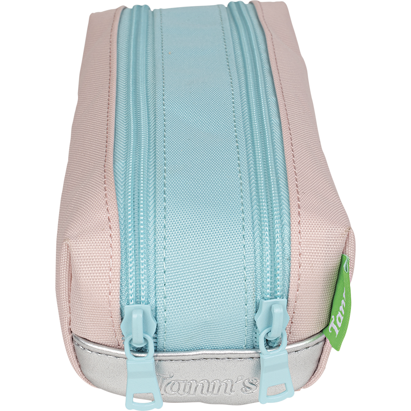 Trousse Mia bicolore Tann’s - 21,5 cm